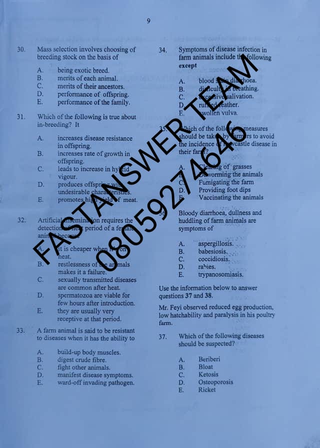 Verified Solutions for June/July NECO 2024 theory and Objectives Question PAPERS and Answers
